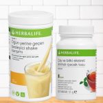 Herbalife Muzlu Shake ve Herbalife Klasik Çay 51 Gr